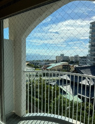 シーサイドパレス明石錦明館のバルコニー