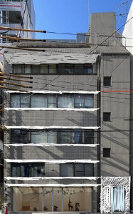 大阪市西区新町３丁目の店舗事務所の外観