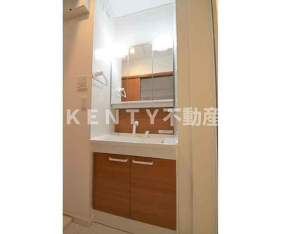 【洗面所】 | フォレストメゾン雪が谷 | 広い洗面スペース