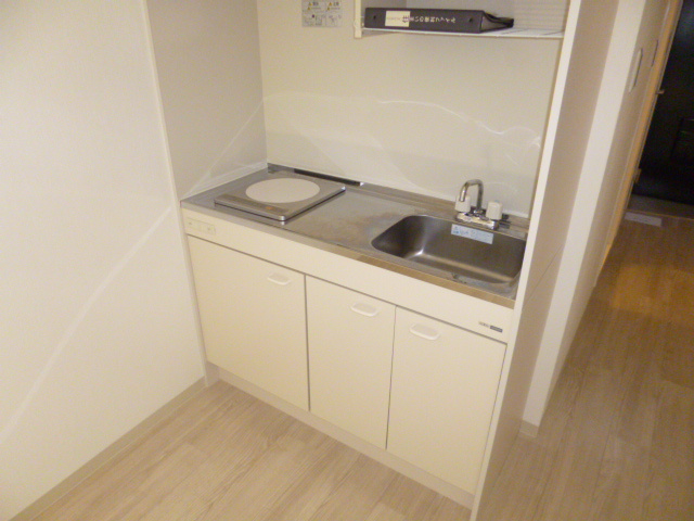 ホワイエ・ドゥ・ラメールのキッチン