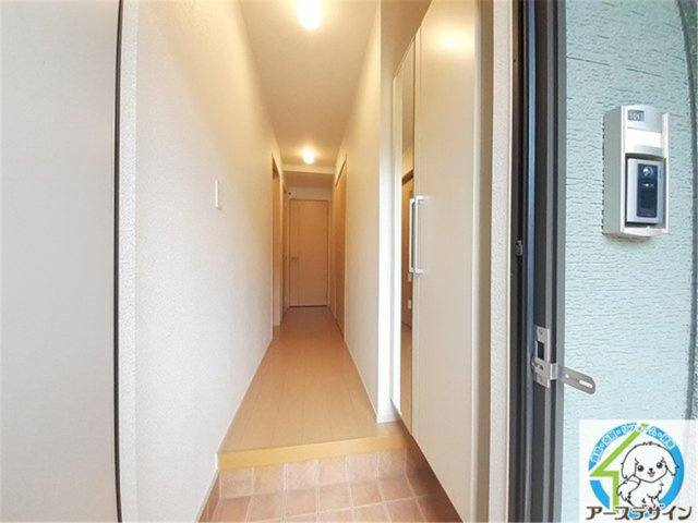 カーサ　イリ―デの玄関|パース写真