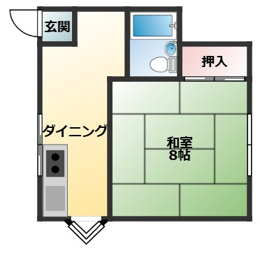 エスユウハイツの間取り