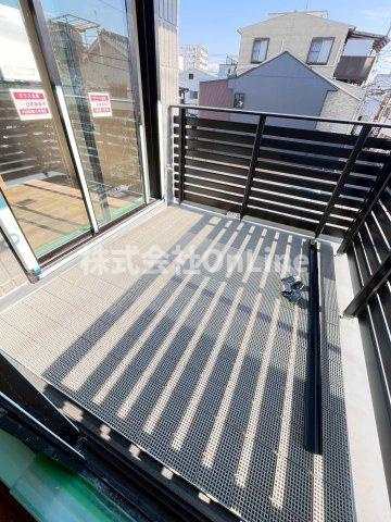 仮称）東大阪市足代１丁目ヘーベルメゾンのバルコニー