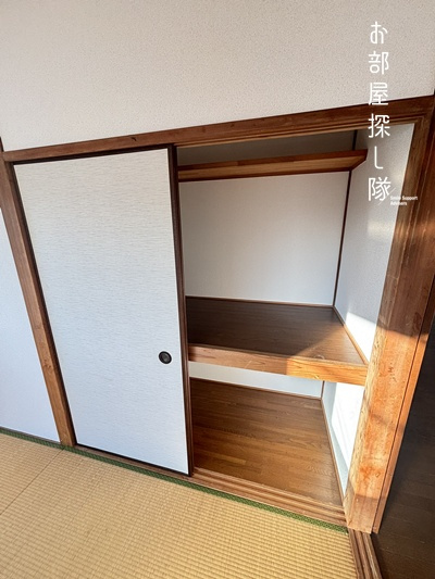 久留米市山川安居野３丁目の一棟アパートの収納