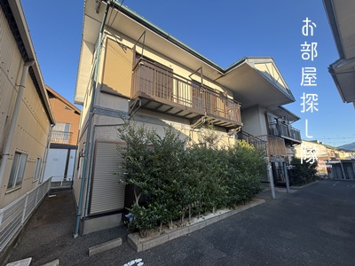 久留米市山川安居野３丁目の一棟アパートの外観|北棟