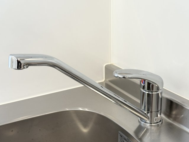 CASA上津のキッチン|シングルレバーの水栓