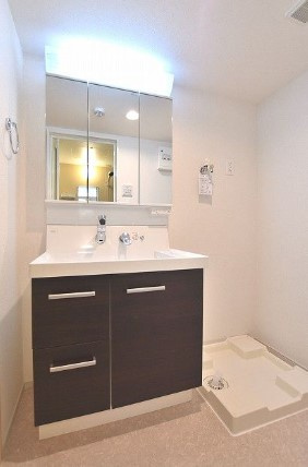 プレアデス城北の洗面所