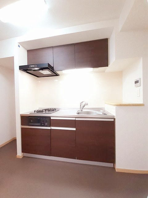 熊本市南区平田２丁目の賃貸マンションのキッチン