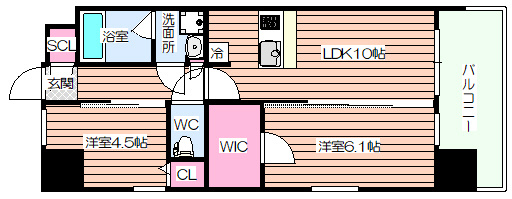【間取り】 | スプランディッド梅田グランノース