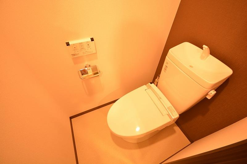 アドバンス大阪城アンジュのトイレ|アドバンス大阪城アンジュ　温水洗浄便座