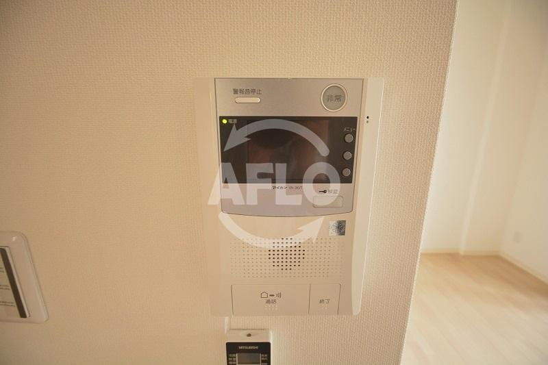 アドバンス大阪城アンジュのセキュリティ|アドバンス大阪城アンジュ　ＴＶ付モニターホン