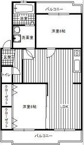 ブラウンハイツの間取り