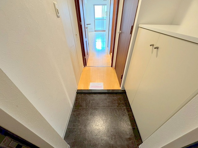 アリーヴィオの玄関