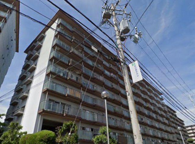 藤和明石公園ハイタウン弐号棟の外観