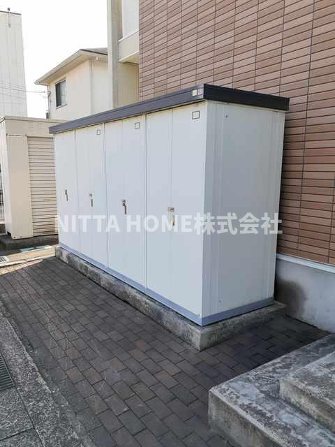 ナリッシュのその他共用部分|外部トランクは無料で使用OK●