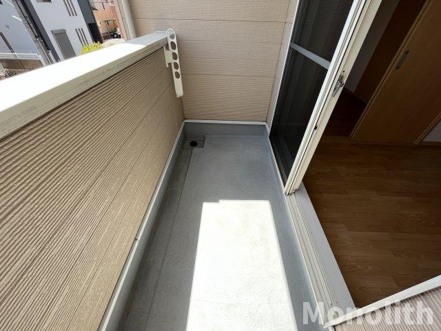 アルルⅡ番館のバルコニー