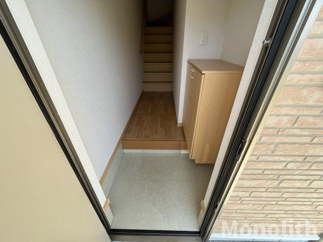 アルルⅡ番館の玄関