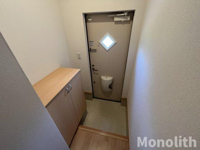 アルルⅡ番館の玄関