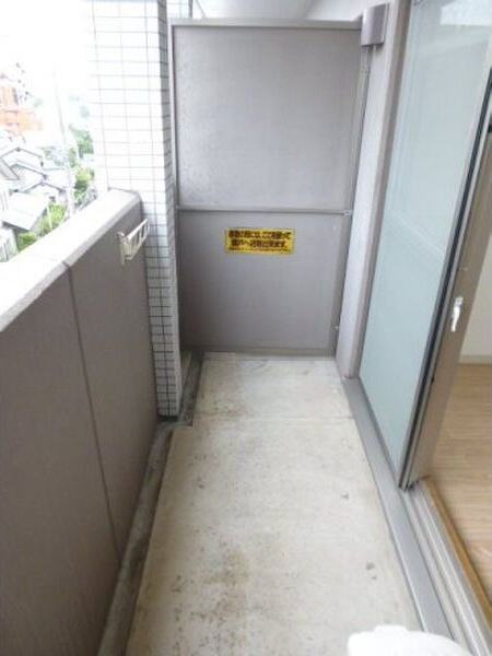 ルミエール山中のバルコニー