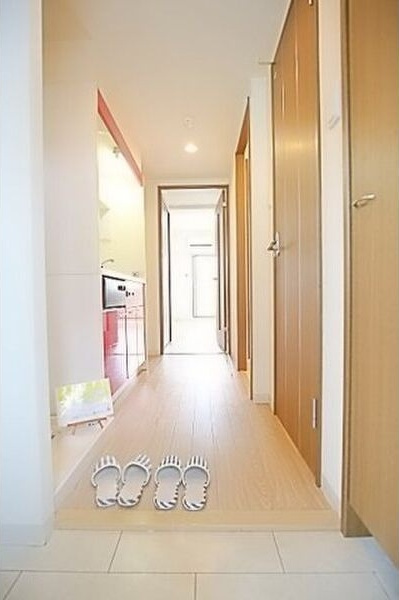 ルミエール山中の玄関