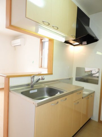 ヒルサイド　Ｂのキッチン|お料理しやすいキッチンです