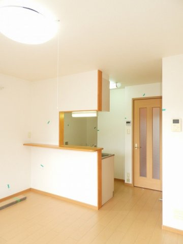 ヒルサイド　Ｂの内装|内装は落ち着いています