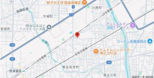 シャーメゾンベルプレジールの地図