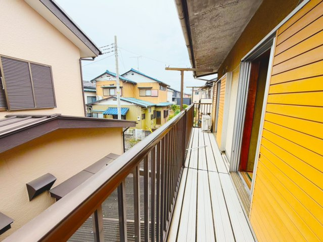日高市高萩中古住宅のバルコニー