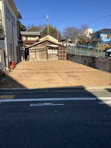 売地　豊橋市東田町西郷の外観|南側の公道に面しています