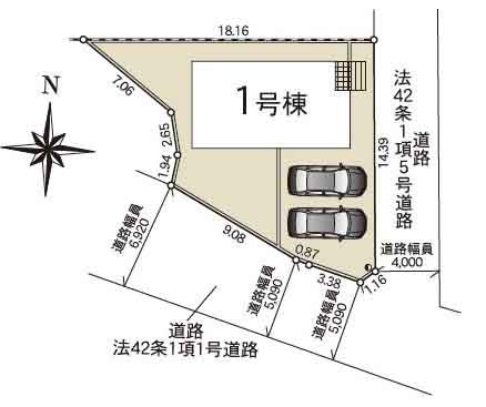【区画図】 | 新築一戸建て「南足柄市沼田第13」