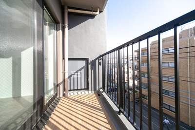 オープンレジデンシア和光フロントのバルコニー