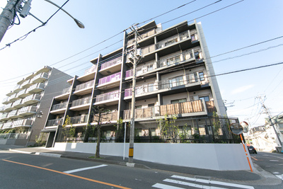 オープンレジデンシア和光フロントの外観パース