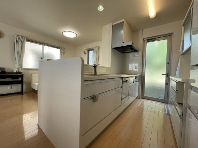 中古戸建・中古住宅　郡山市安積町成田西前坂　オール電化住宅　安積二小・安積二中のキッチン