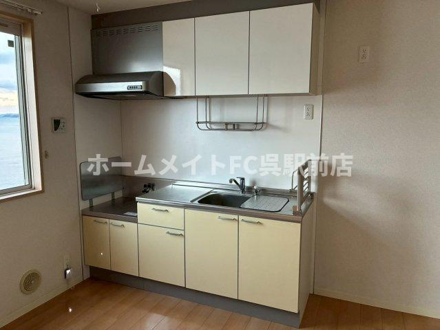 オーシャンビュー駿河のキッチン