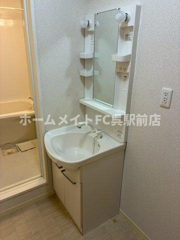 オーシャンビュー駿河の洗面所