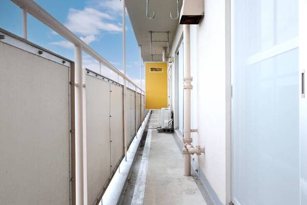 ビレッジハウス旭ヶ丘2号棟のバルコニー|ビレッジハウスの同一物件・同一タイプの間取りの写真です