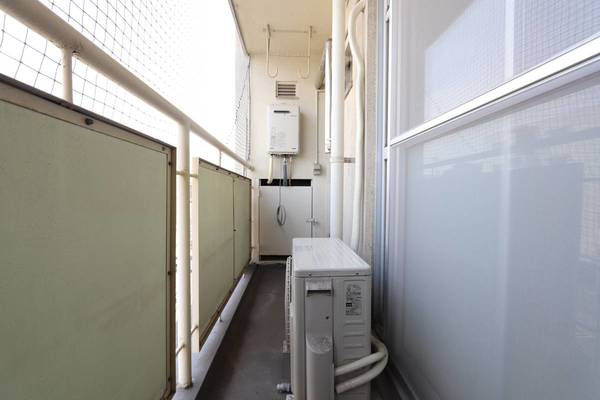 ビレッジハウス富岡第二2号棟のバルコニー|ビレッジハウスの同一物件・同一タイプの間取りの写真です