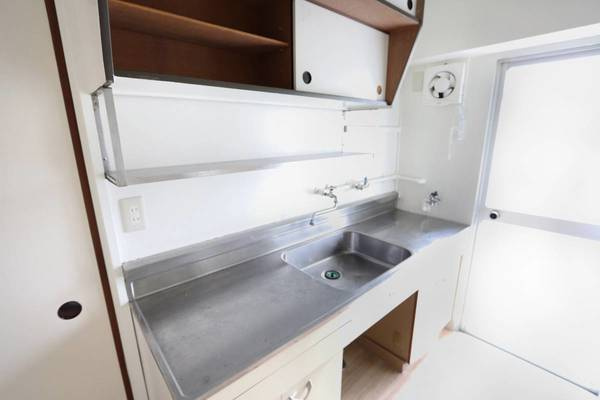 ビレッジハウス富岡第二2号棟のキッチン|ビレッジハウスの同一物件・同一タイプの間取りの写真です