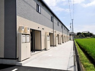 レオパレス天草Ⅱの玄関