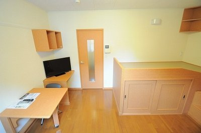 レオパレス天草Ⅱの寝室