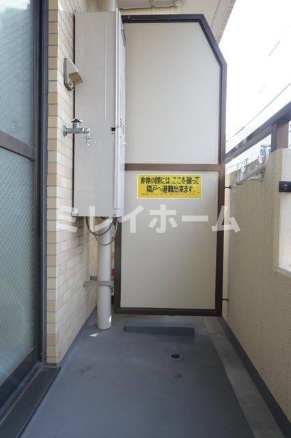 ハイタウン蒲田のバルコニー