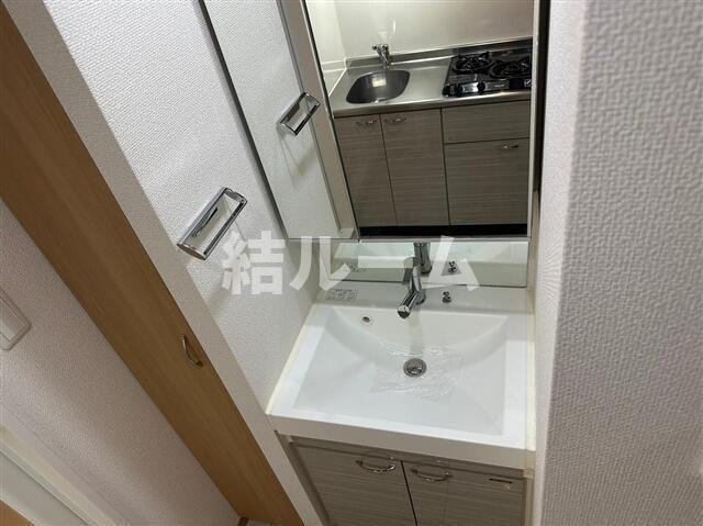 北区志茂２丁目の賃貸マンションの洗面所