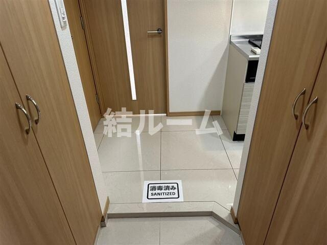 北区志茂２丁目の賃貸マンションの玄関