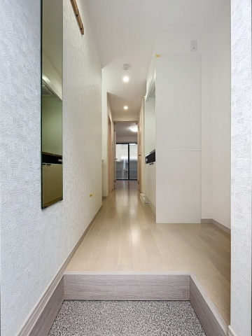 板橋区徳丸３丁目のアパートの玄関