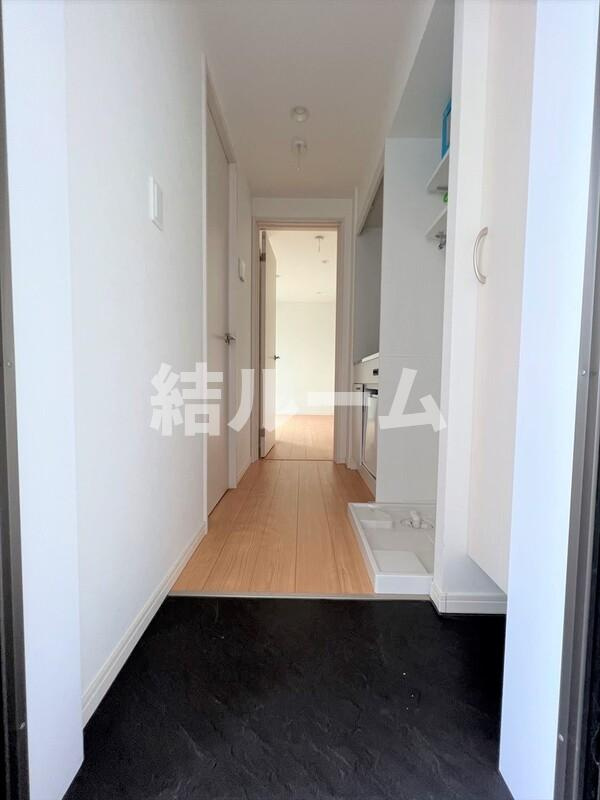 板橋区若木１丁目のアパートの玄関