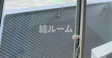 板橋区若木１丁目のアパートのバルコニー