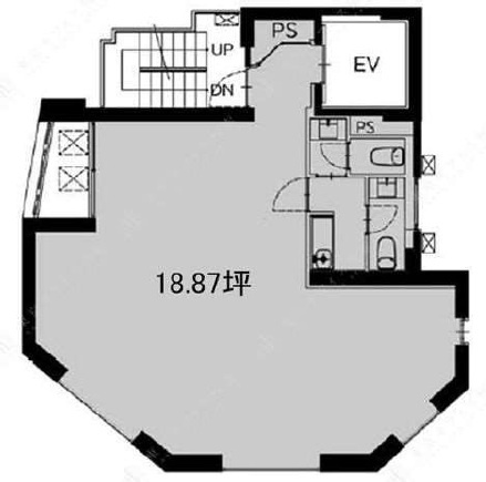 TWG新橋Ⅱの間取り