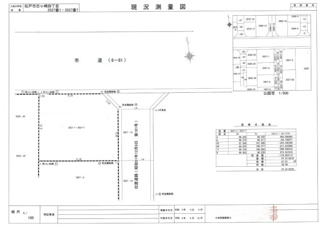 【土地図】 | 松戸市　古ケ崎４丁目売地