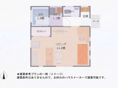 【参考プラン】 | 松戸市　古ケ崎４丁目売地