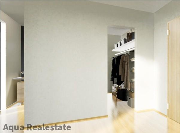 オール電化デザイナーズハウス高松市三谷町④の内装|内装は落ち着いています